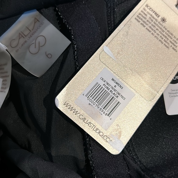 CALIA by Carrie Underwood Women’s Size 6 One Piece Twist Front Swimsuit NWT - Picture 6 of 7